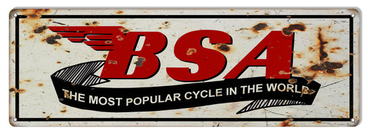 BSA Most Popular Motorcycle 6×18