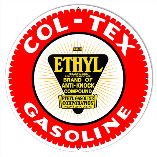 Col Tex Gasoline Motor Oil 30×30