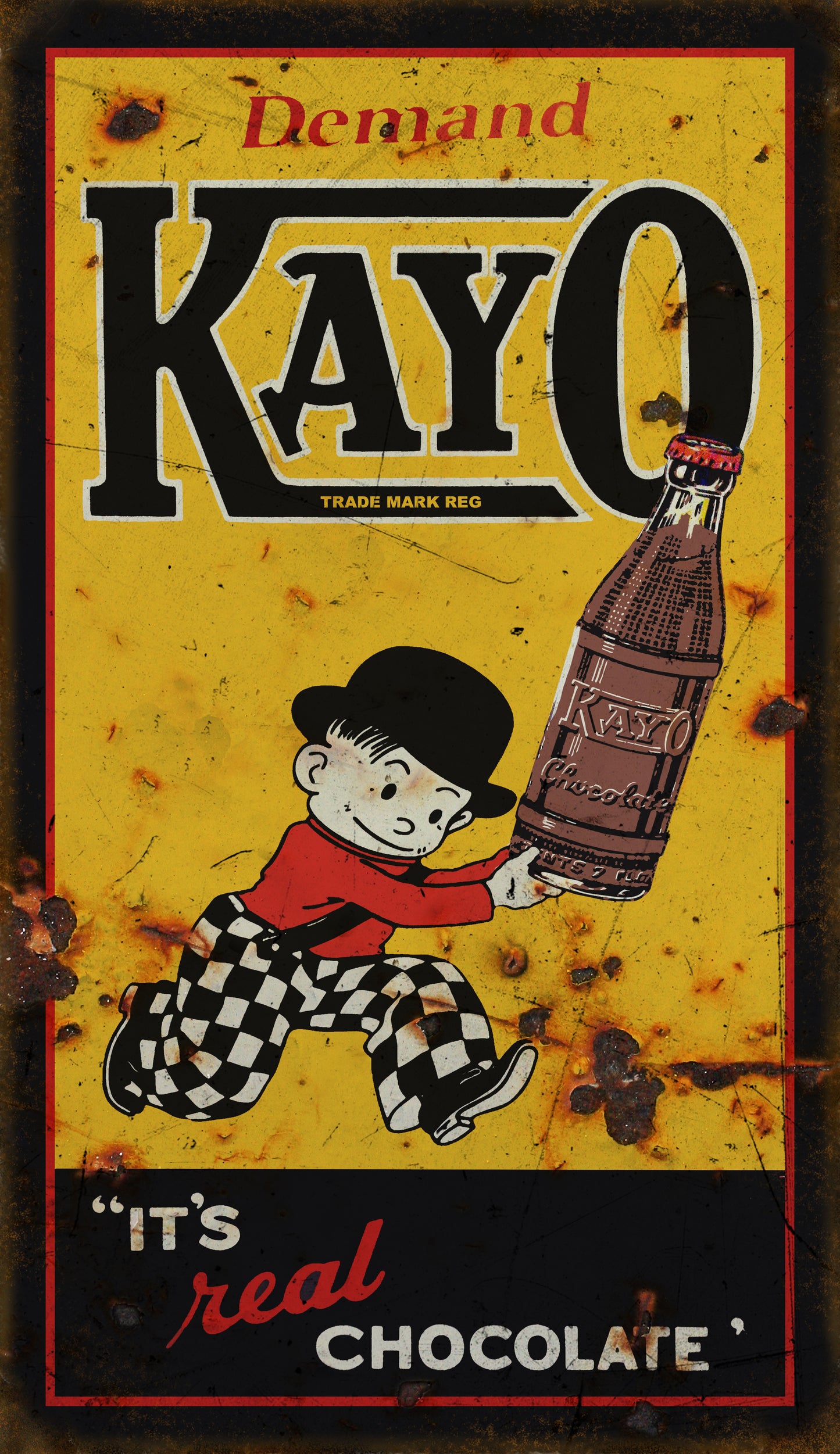 Demand Kayo Chocolate Drink Country 8×14