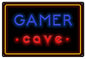 Video Gamer Cave Video Game 12×18