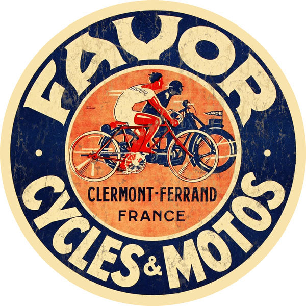 Favor Cycles & Motos Clermmont Ferrand France 14 x 14