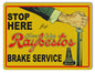 Stop Here Raybestos Brake  9×12