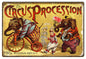 1888 Circus Procession Circus 12×18