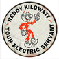 Reddy Kilowatt Electric Servant 14 x 14