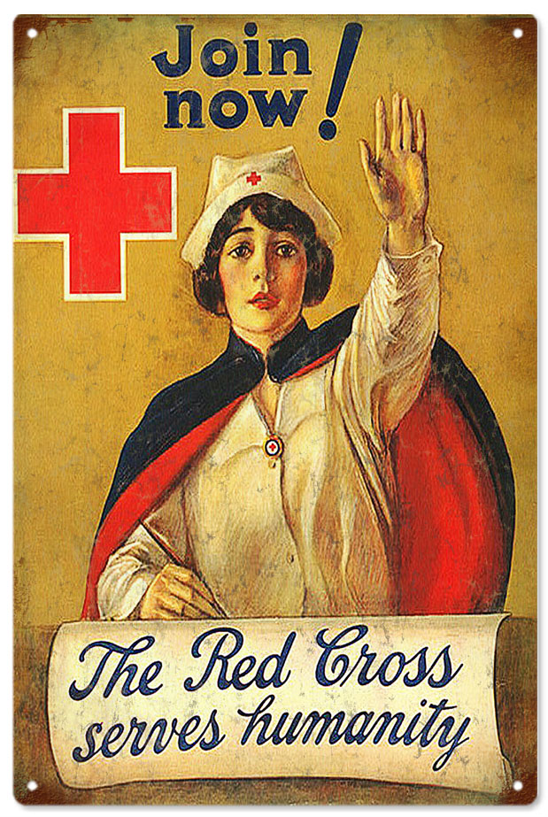Join Red Cross Military 12x18