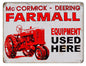 McCormick Deering Farmall Used Here  9×12