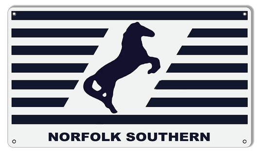 Norfolk Southern Railroad Vintage Style Metal Sign 8 × 14