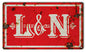 L&N Louisville Nashville Railroad 8×14