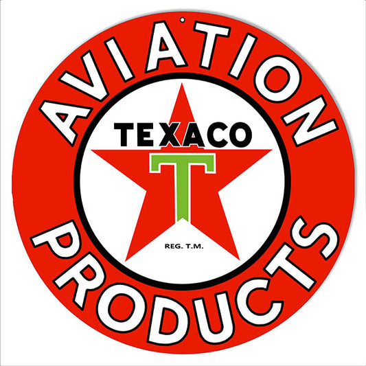 Aviation Texaco Products Gas Station 14x14