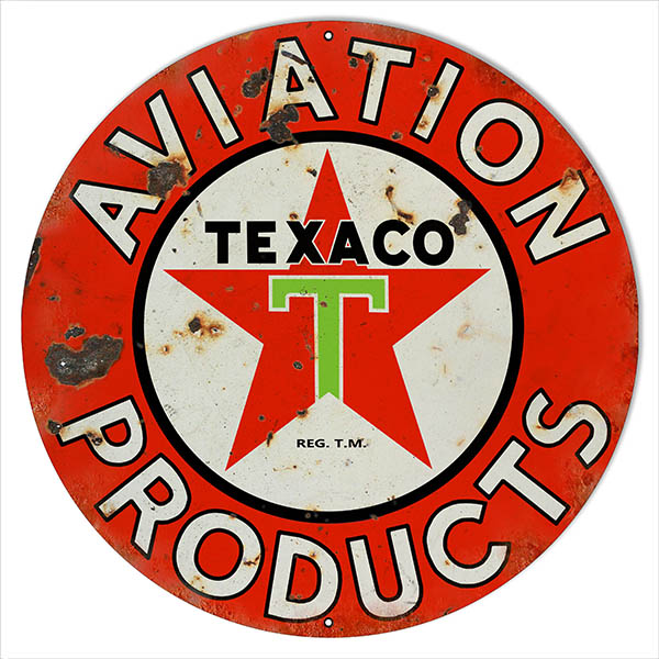 Aviation Texaco Gas Station 14 x 14