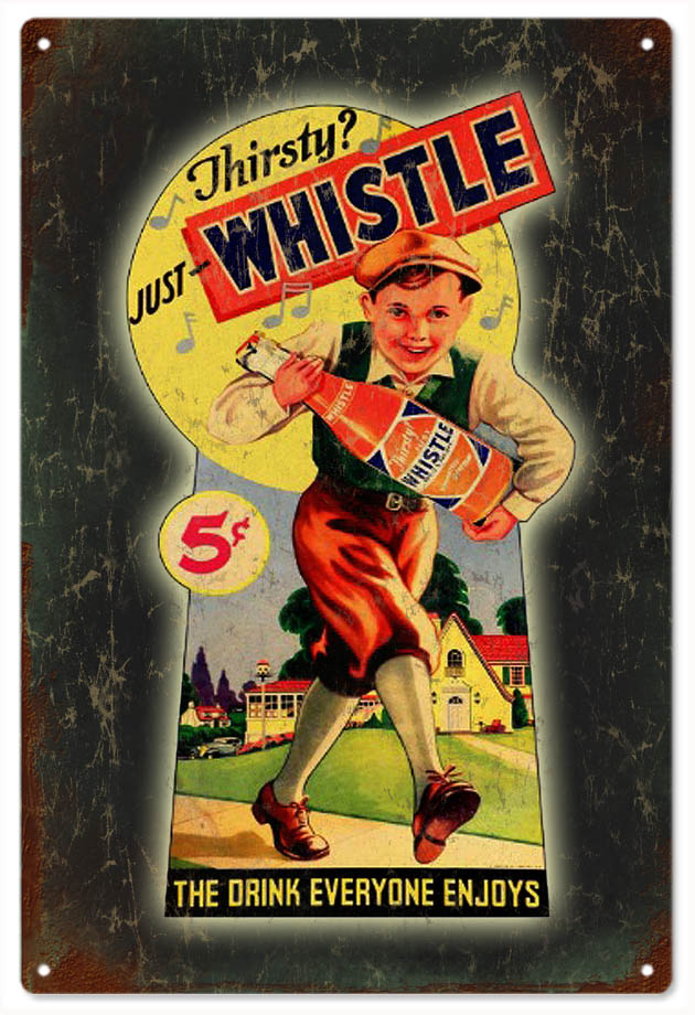 Whistle Beverage 12x18