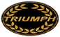 Black Triumph Motorcycle 9×14