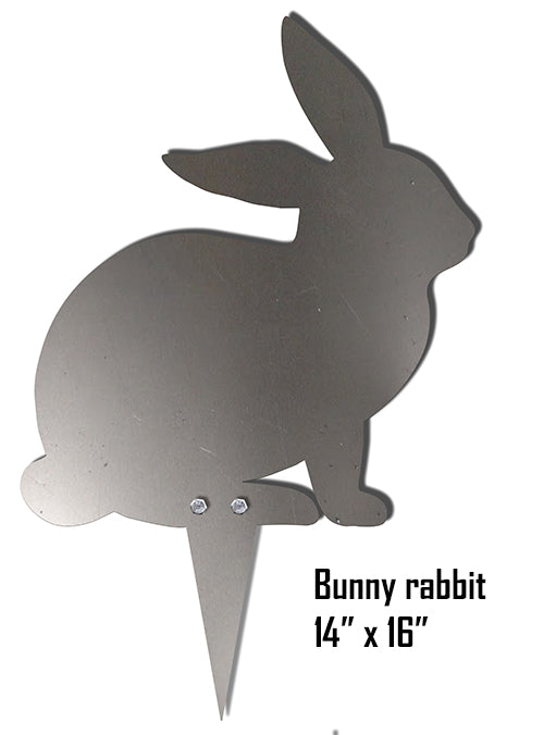 Bunny Rabbit Yard Silhouette 14×16