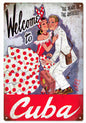 Welcome To Cuba Travel 12x18