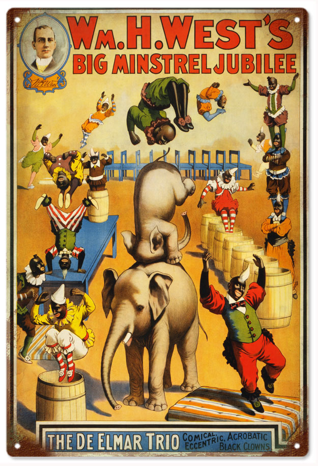 Wm H. West Circus 12x18