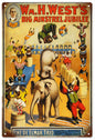 Wm H. West Circus 12x18