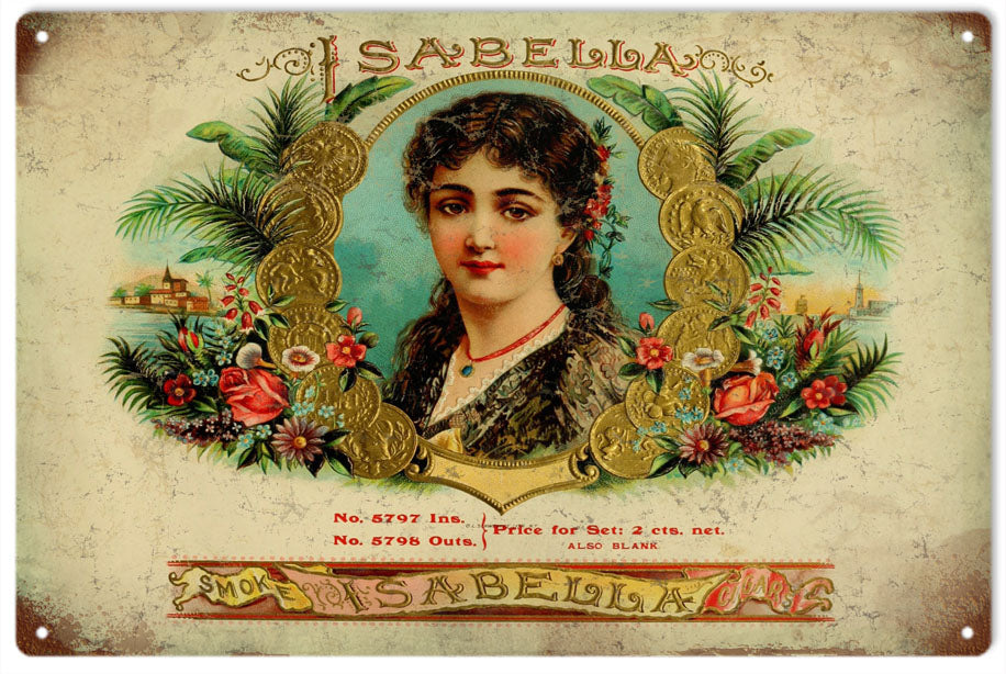 Smoke Isabella Cigar Tobacco 12x18