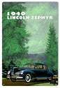 1940 Lincoln Zephyr 12x18