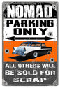 Nomad Parking Faux Bullet Holes 12x18