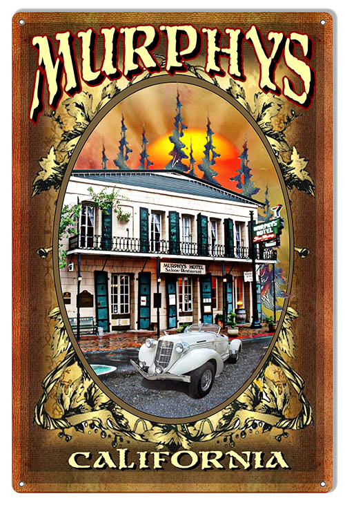 Historic Murphys California Hotel 12x18