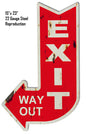 Left Exit Way Out 15×23