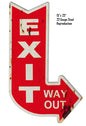 Right Exit Way Out 15×23