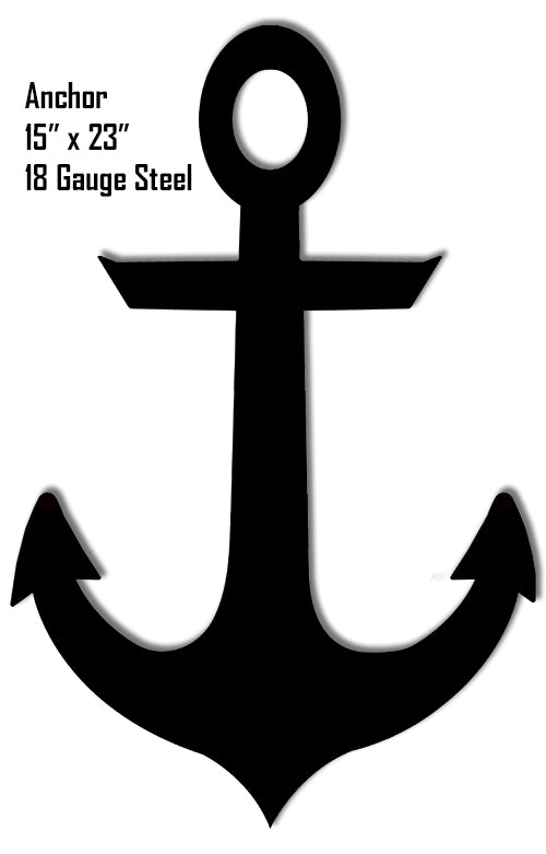 Anchor Silhouette 15×23