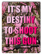 My Destiny To Shoot This Gun  9×12