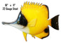 Yellow With Black Accents Tropical Fish 11×16