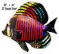 Colorful Tropical Fish 14×16