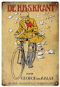 DE H.B.S. KRANT Door George Van Aalst Bicycle 9x12