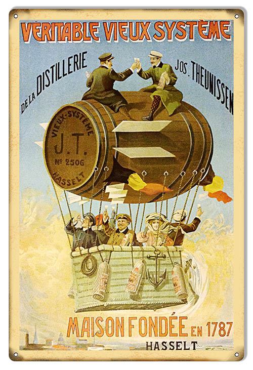 Maison Fondee 1787 Bar 12×18