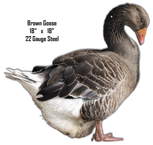 Goose Animal 18×18