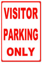Visitor Parking Only 12x18
