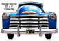 Chevy Truck Front 15×23