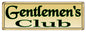 Gentlemen’s Club Bar 6×18
