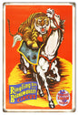 Barnum Bailey Tiger Horse Circus 12×18