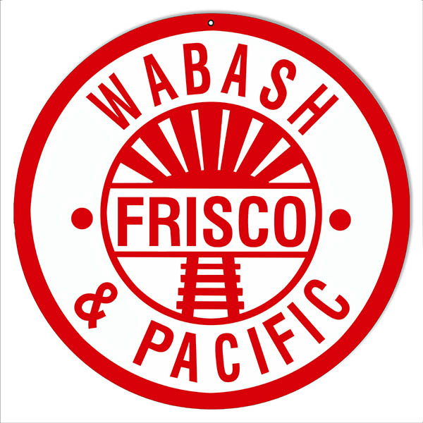 Wabash Frisco Pacific Railroad 14 x 14
