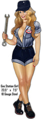 Gas Station Girl 7.5×23.5
