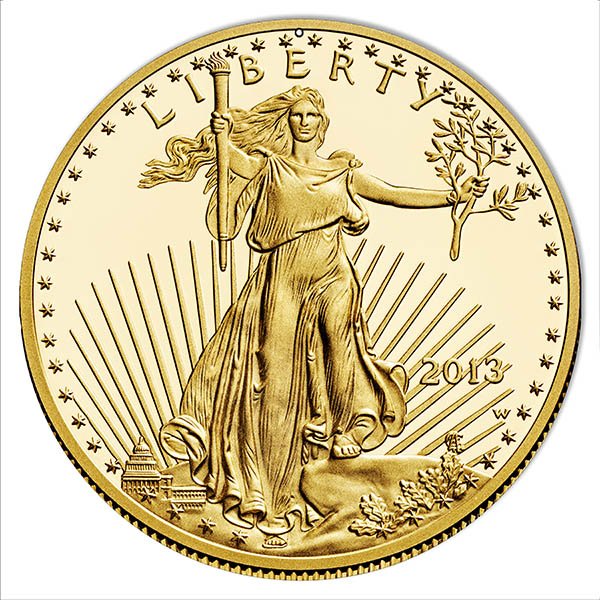 Liberty 2013 Coin Money 14 x 14