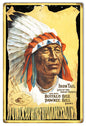 Iron Tail Buffalo Bill Circus 12×18