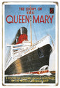 Queen Mary Greatest Ship 12×18