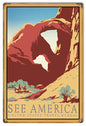 US Travel bureau 12×18