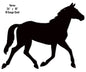 Galloping Horse Silhouette 19×24