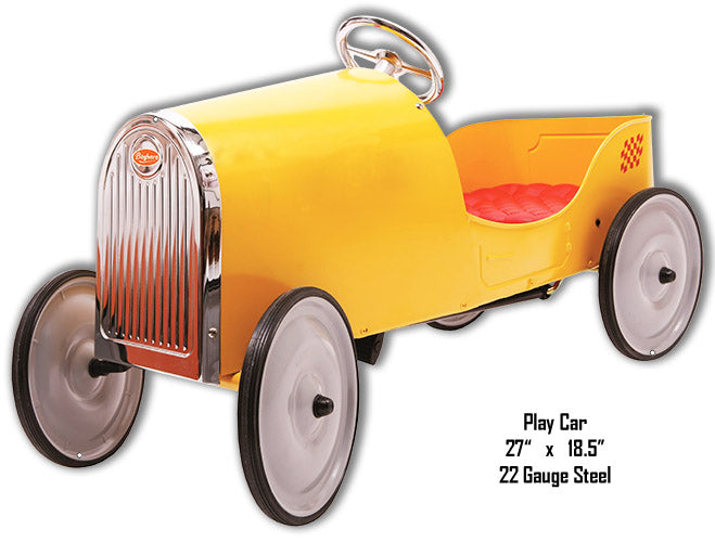 Yellow Play Car 18.5×27