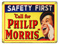 Philip Morris Cigarette Ad 9×12