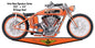 Tangerine Motorcycle 11.5×23.5