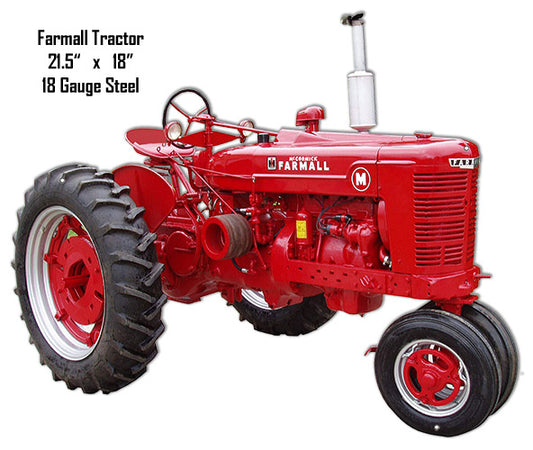Farmall Tractor 18×21.5