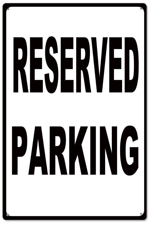 Reserved Parking 12x18