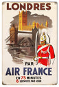Londres Air France 12×18